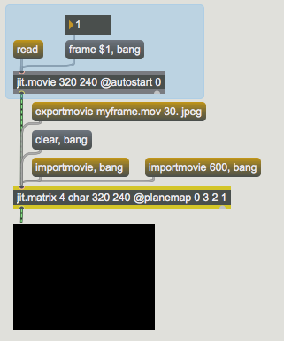 the  jit.matrix  object’s  importmovie  and  exportmovie  messages