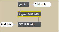 Querying an attribute for a Jitter object