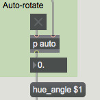 The  hue_angle  attribute rotates the hue of the input matrix.