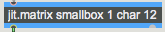 This matrix has a unique name:  smallbox .