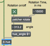 Modify the hue angle