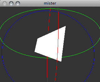 Rotating the platonic solid.