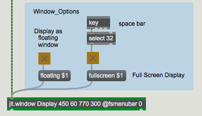 Make the window "float" in front of all other windows