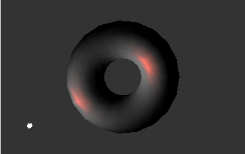 A very shiny torus.